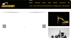 Desktop Screenshot of johnhenryrockdrill.com